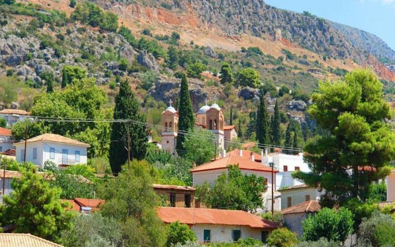 Xenonas Chrisso Otel Delphi Dış mekan fotoğraf